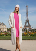 Charger l'image dans la visionneuse de la galerie, Robe Pull Rose ALINE — Toucher Cachemire
