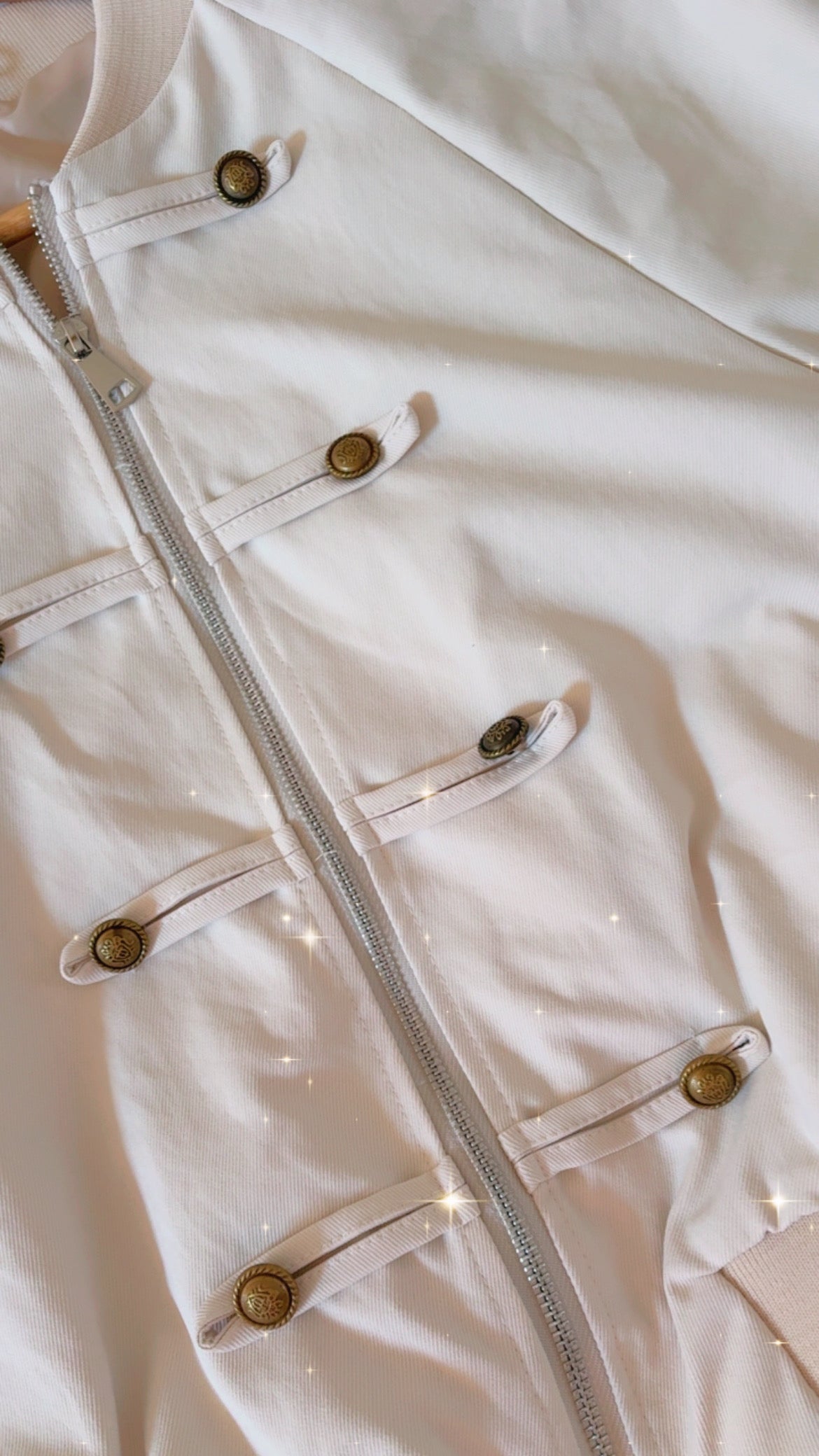 CHELSEA — Blouson Officier | Manches Bouffantes