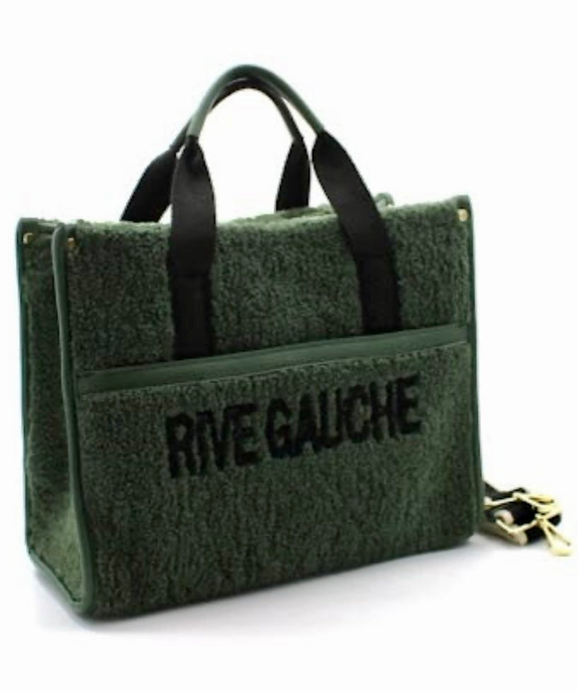 Bolso moumoute ROME caqui By RIVE GAUCHE