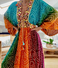Charger l'image dans la visionneuse de la galerie, Robe hippie colorée SAONA
