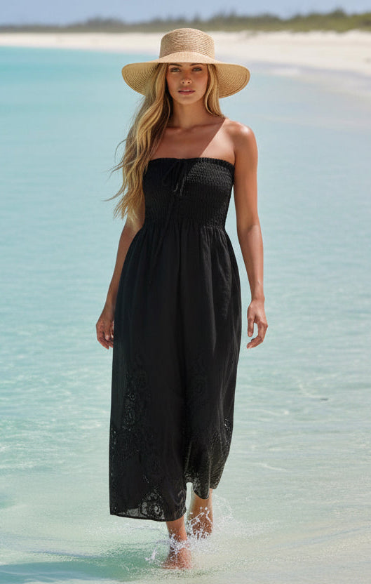 Robe bustier lin CLARA