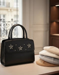 Cargar la imagen en la vista de la galería, Mini Sac Femme STAR – Porté Main Strass Étoiles
