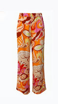 Load image into Gallery viewer, Pantalon fluide soie Imprimé PICCADILLY 🧡
