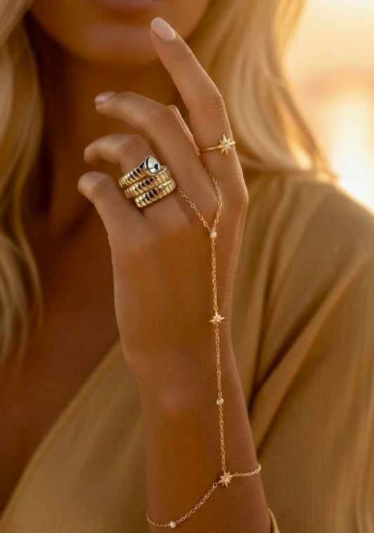 Bague ROMANE Serpent Oriental | or & Diamant🌵✨