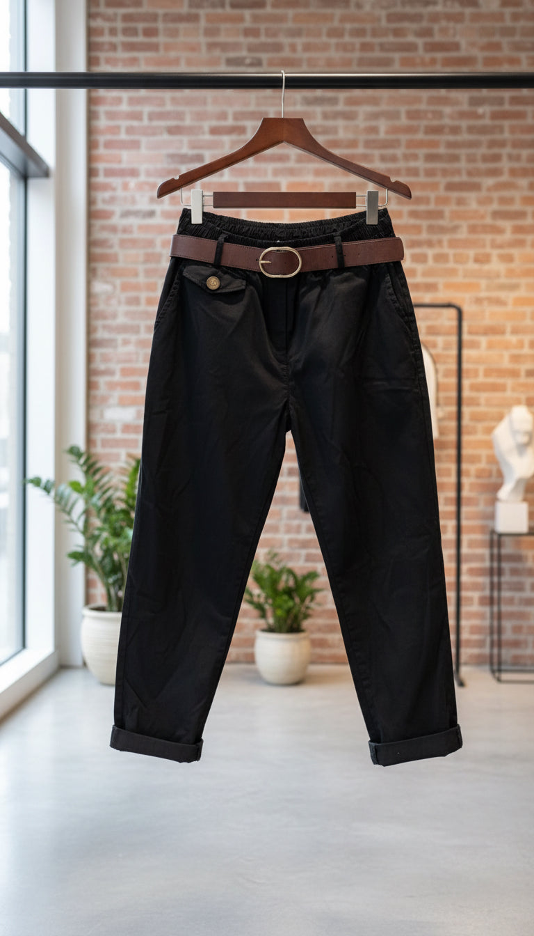 Pantalon noir SERENA