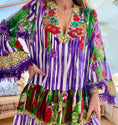 Load image into Gallery viewer, Robe tunique Purple MADRID
