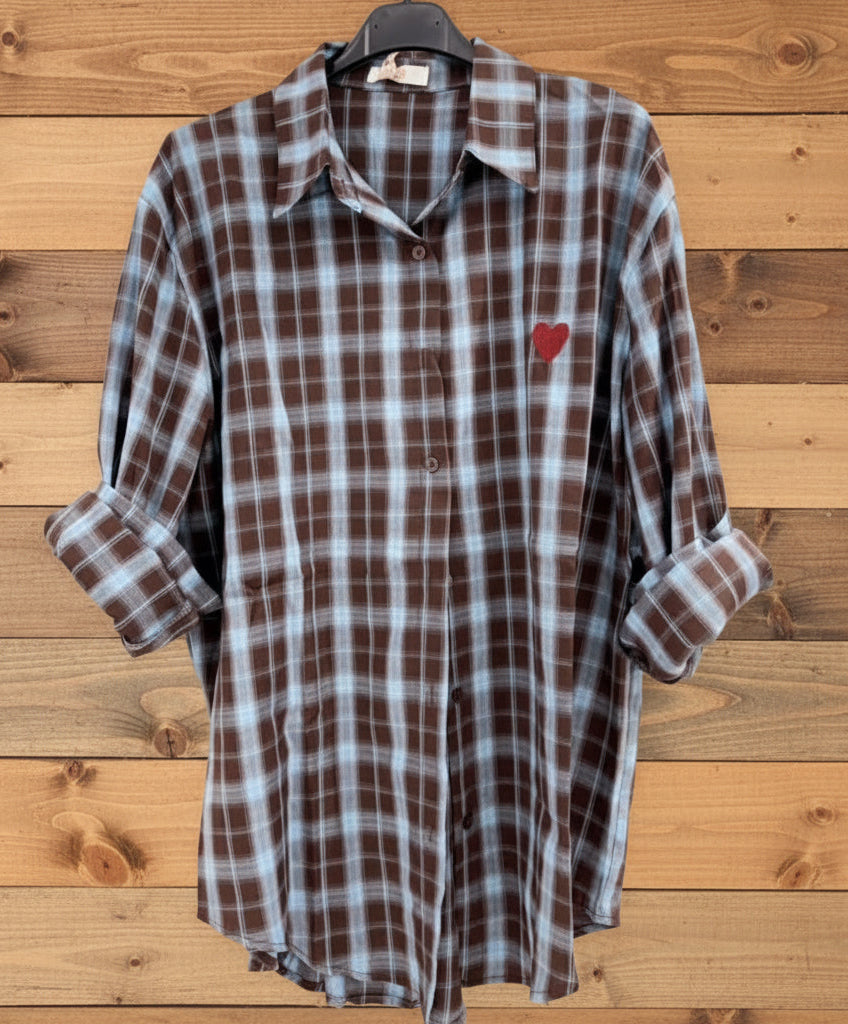 Chemise à Carreaux RANCH ♥️– Style Western Bohème