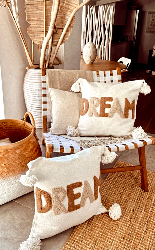 Housse de coussin en laine DREAM