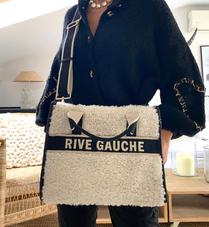 COURCHEVEL furry bag by Rive Gauche