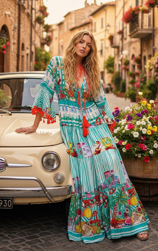 Robe longue bohème ALTRO