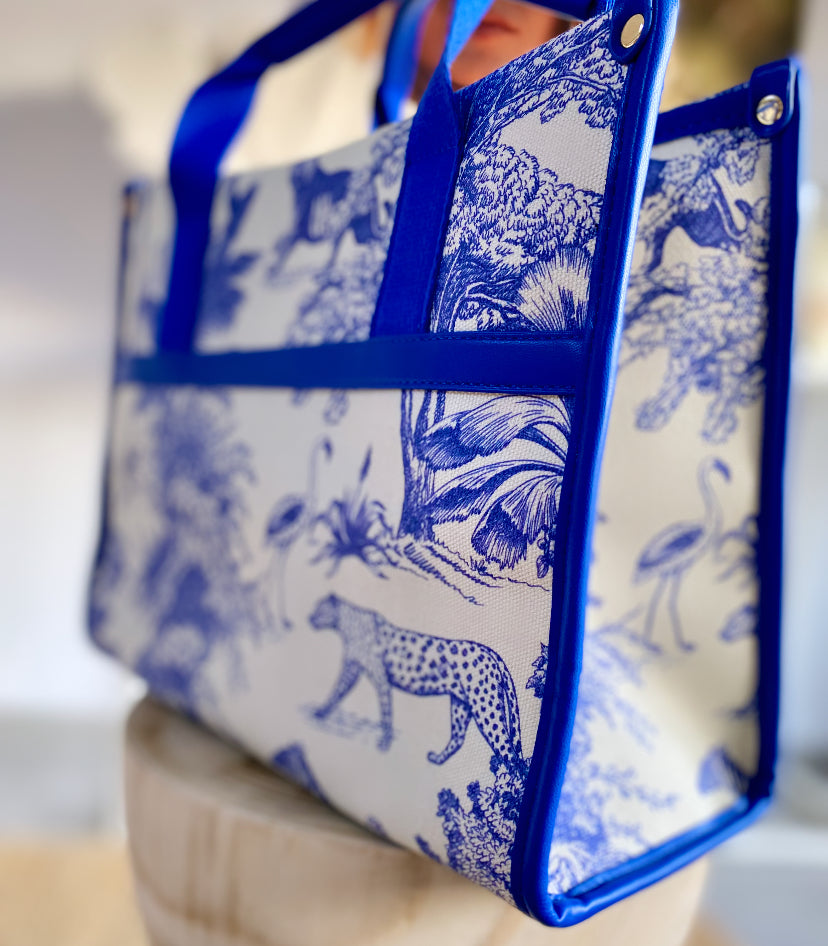 Sac toile de jouy by Rive Gauche ANTOINETTE