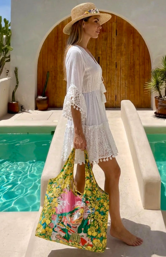 Sac pliable shopping LEMON