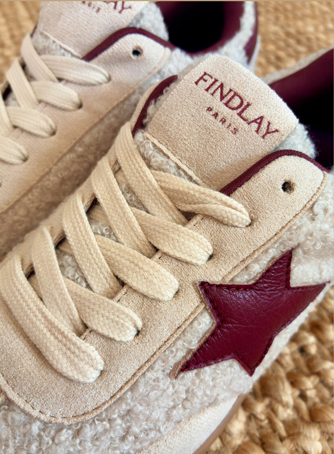 Baskets beiges moumoutes  SAMBA