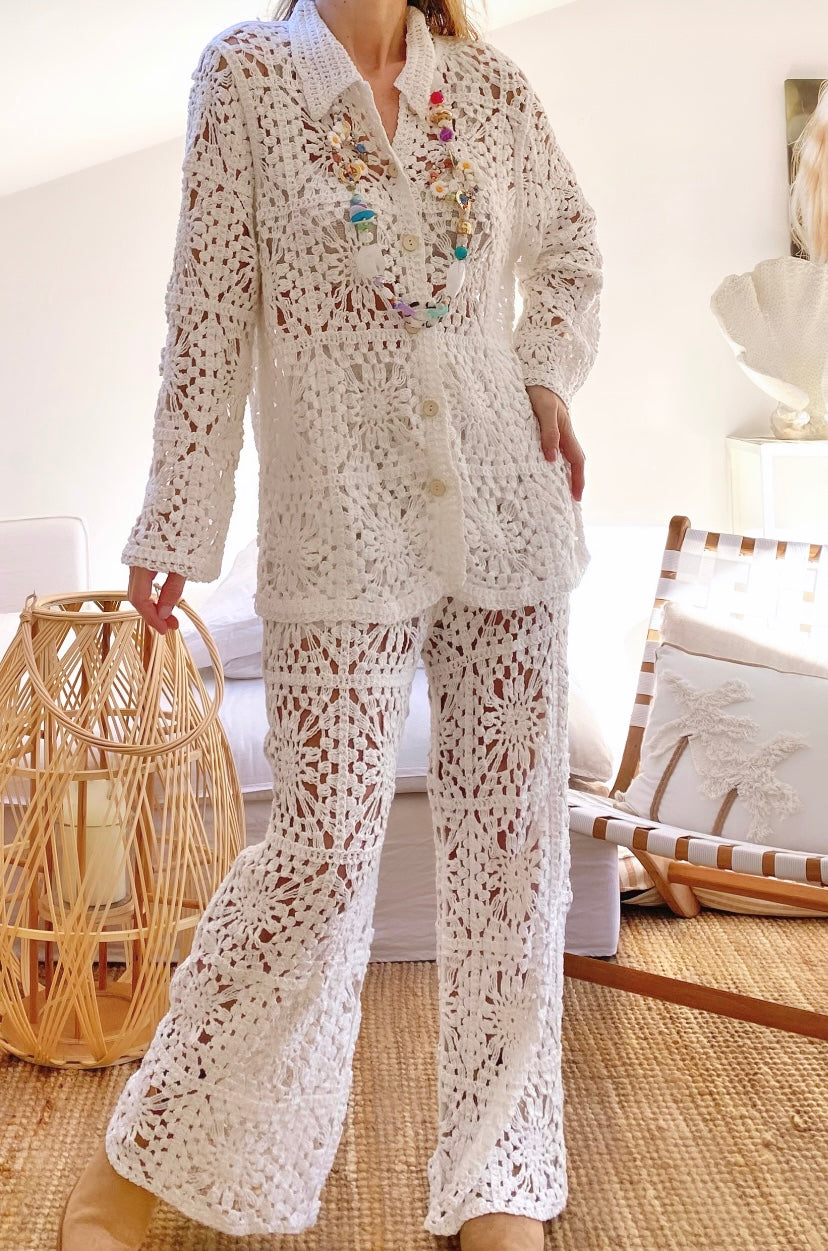 Pantalon crochet RAMATUELLE