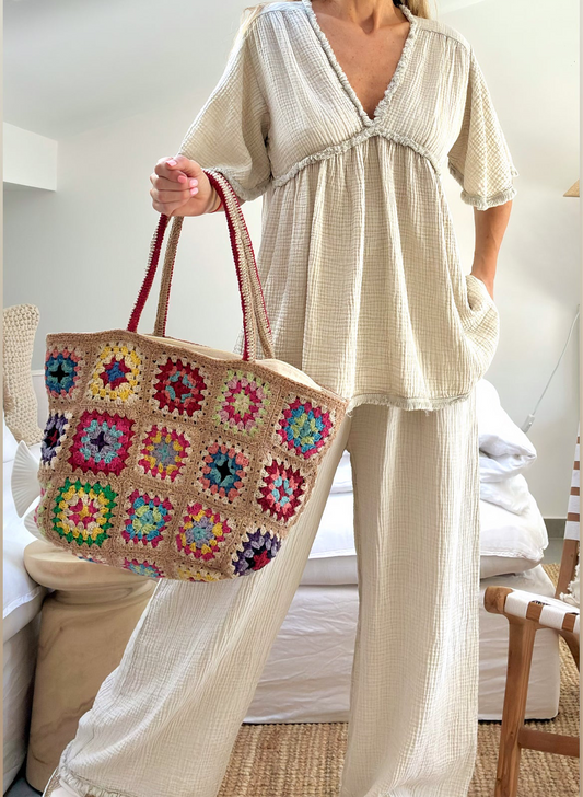 Blouse gaze de coton LAURA