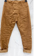 Load image into Gallery viewer, CLARA camel pants
