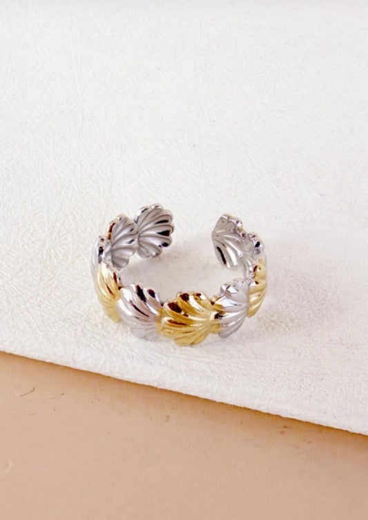 Bague Coquillages Or & Argent INDIRA | Style Gypsy Bohème🐚