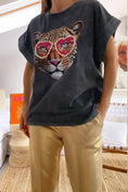 Load image into Gallery viewer, Tee-shirt tigre perles KIARA
