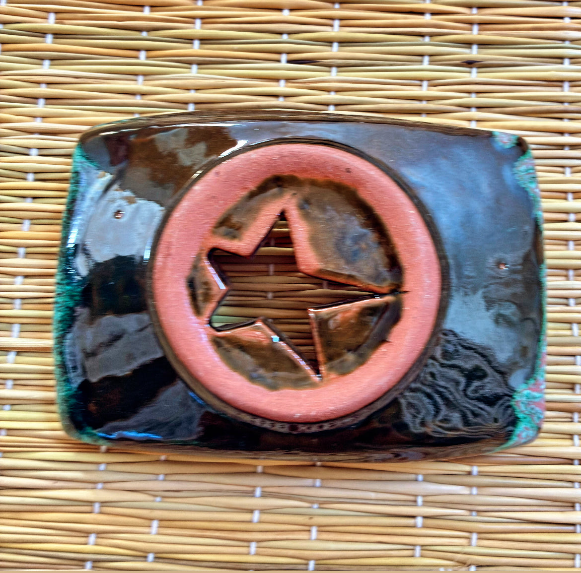 Porte savon faïence marocaine LUNA