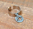 Load image into Gallery viewer, MINY silver star charm ring
