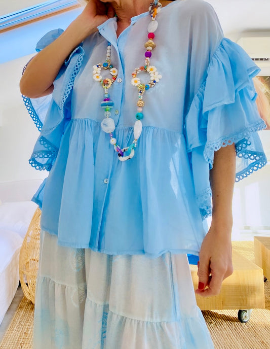 Blouse coton FROU-FROU