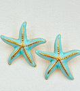 Load image into Gallery viewer, Boucles d'oreilles Étoile de Mer LOLA – Bijou Boho Chic Plage & Été💫🌙
