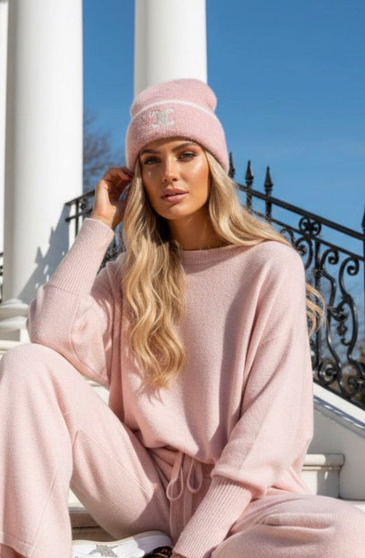 Bonnet douillet HOLY – Laine & Viscose Broderie 2C 🌸