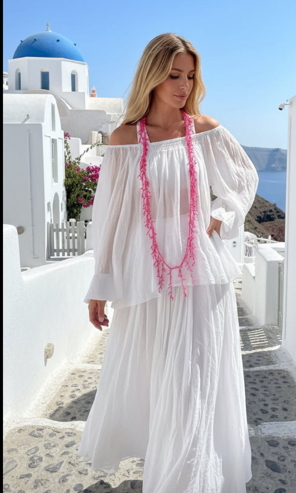 Jupe jupon voile de coton NARCISSE