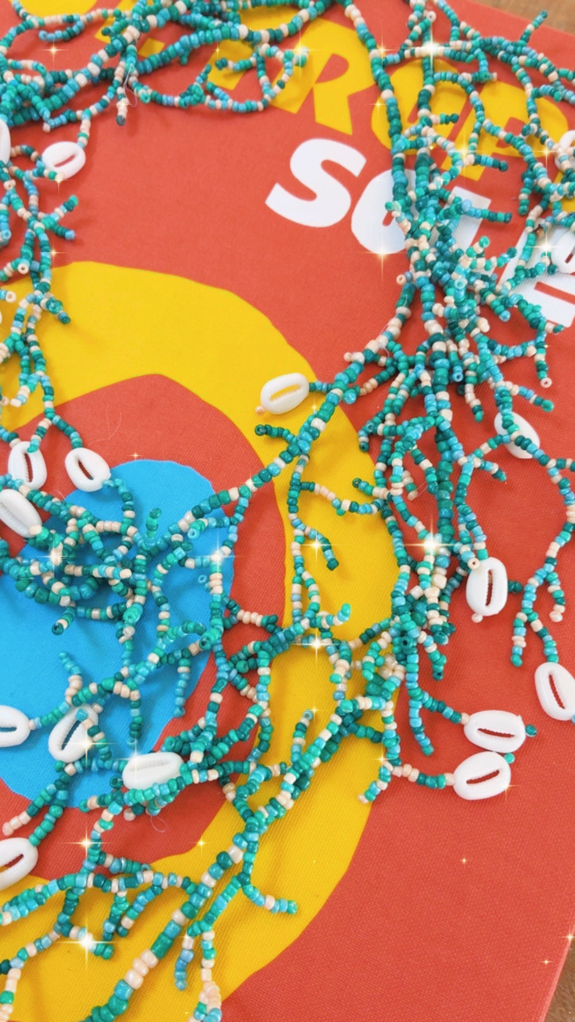 Collier double rang turquoise BALI