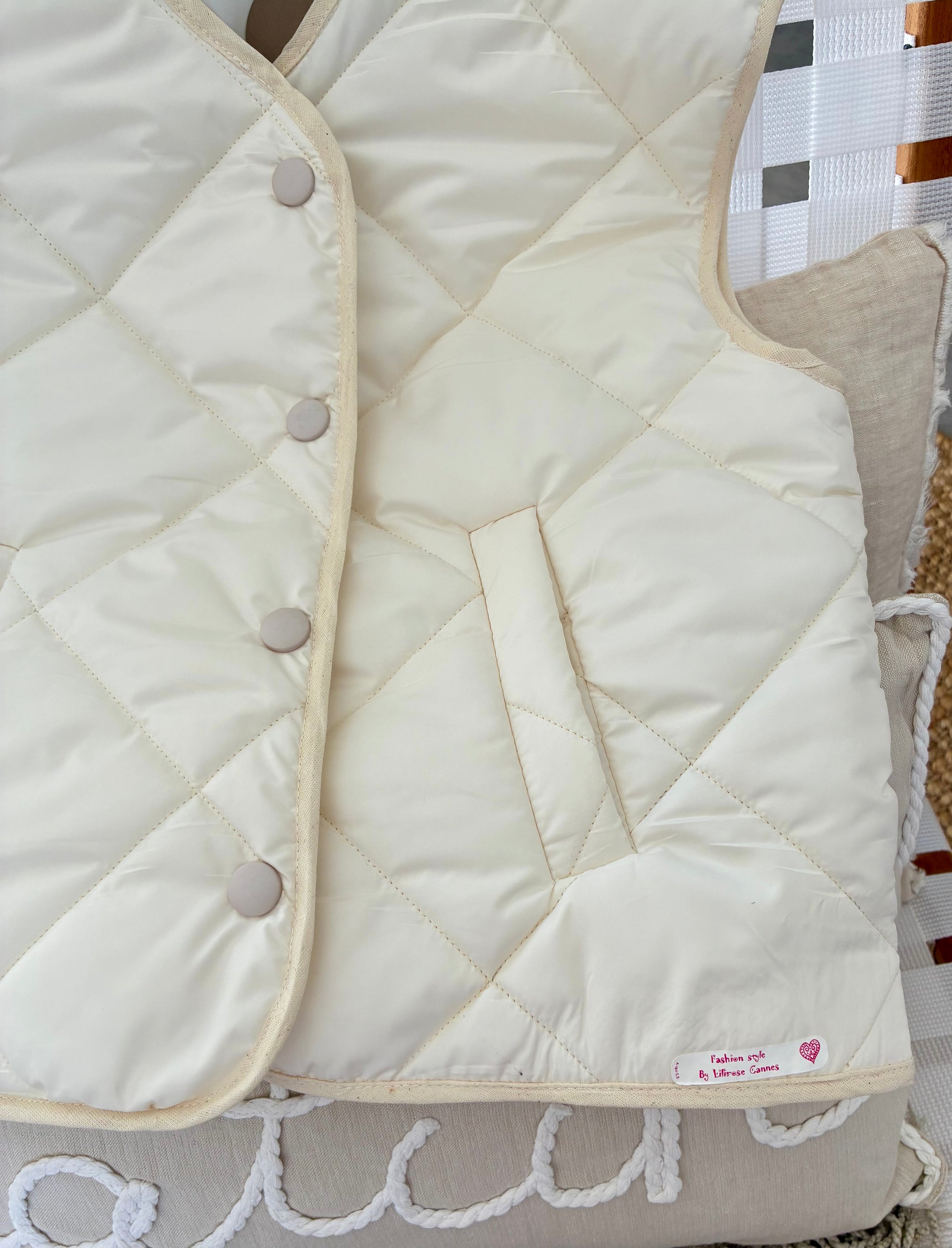 Blouson sans manche matelassé VANES