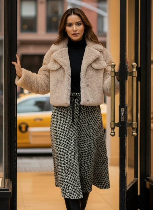 Petit blouson fausse fourrure MARGOTTE