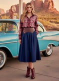 Cargar la imagen en la vista de la galería, Chemise BILLY – Carreaux & Broderies Western
