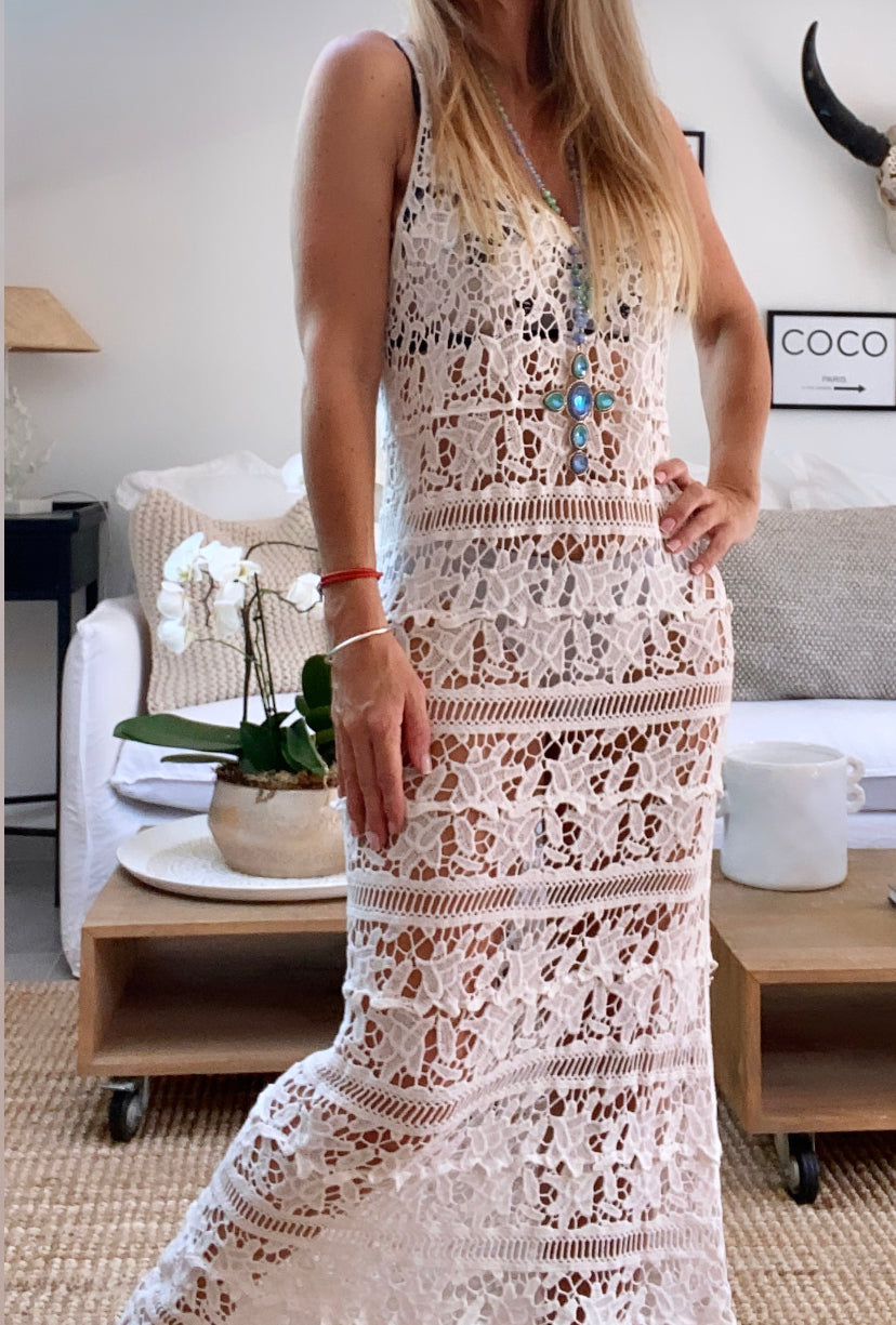 Robe Longue crochet DESIREE