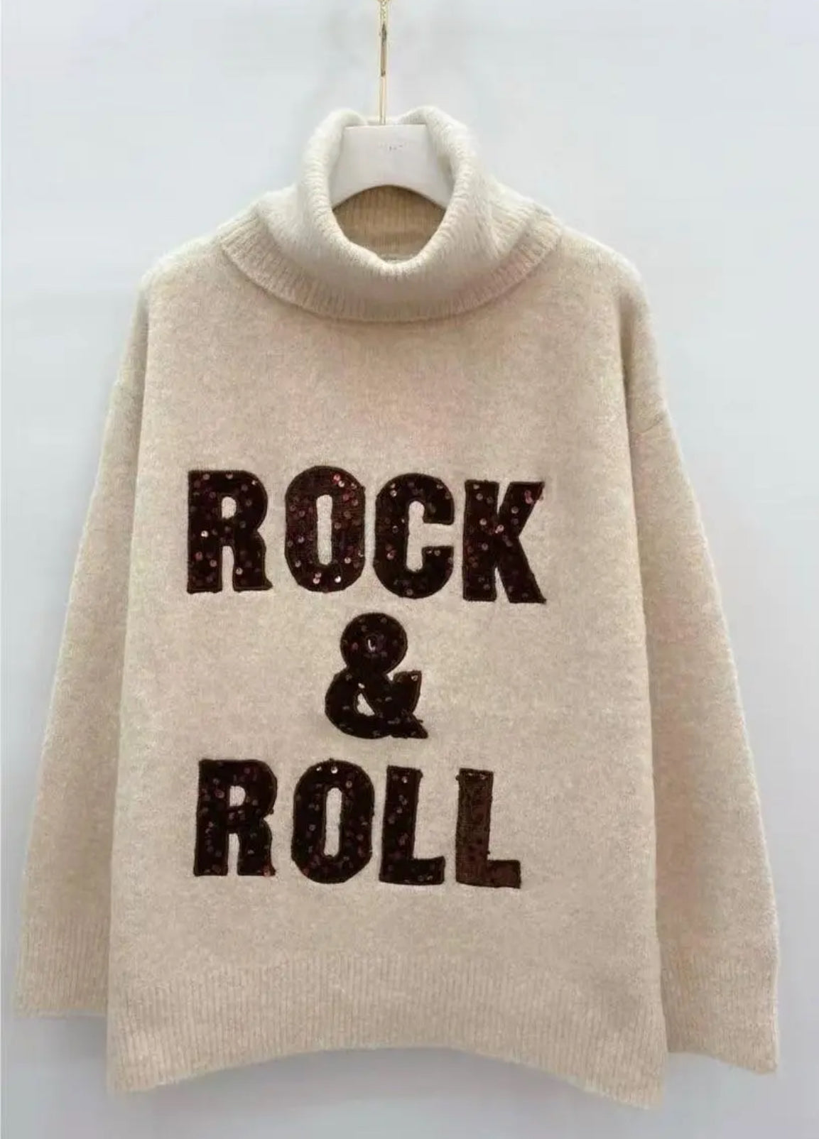 Pull col roulé ROCKY GIRL
