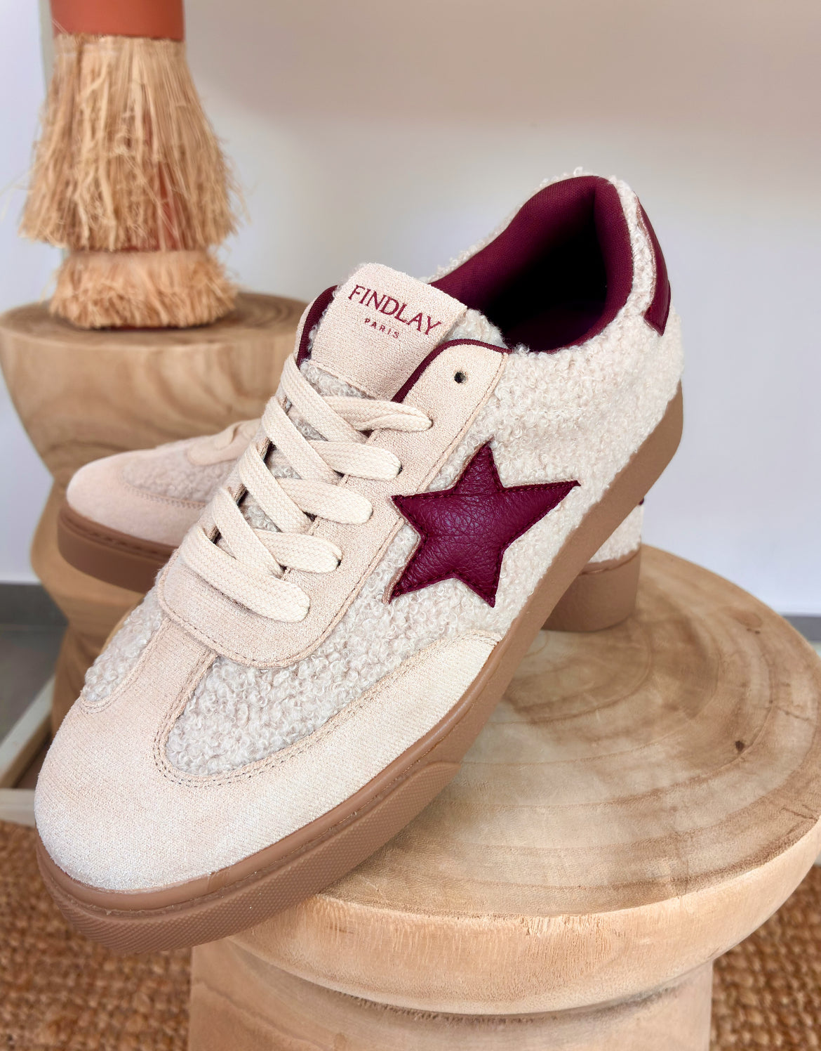 Baskets beiges moumoutes  SAMBA