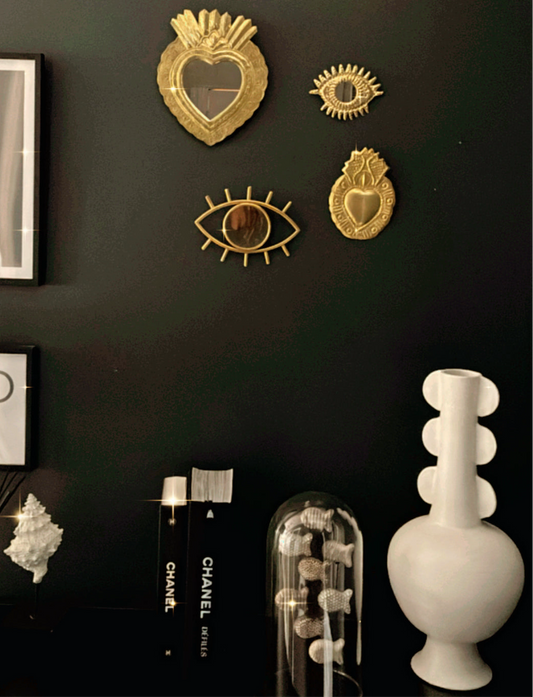 Set 4 pièces déco murales AGAFAY