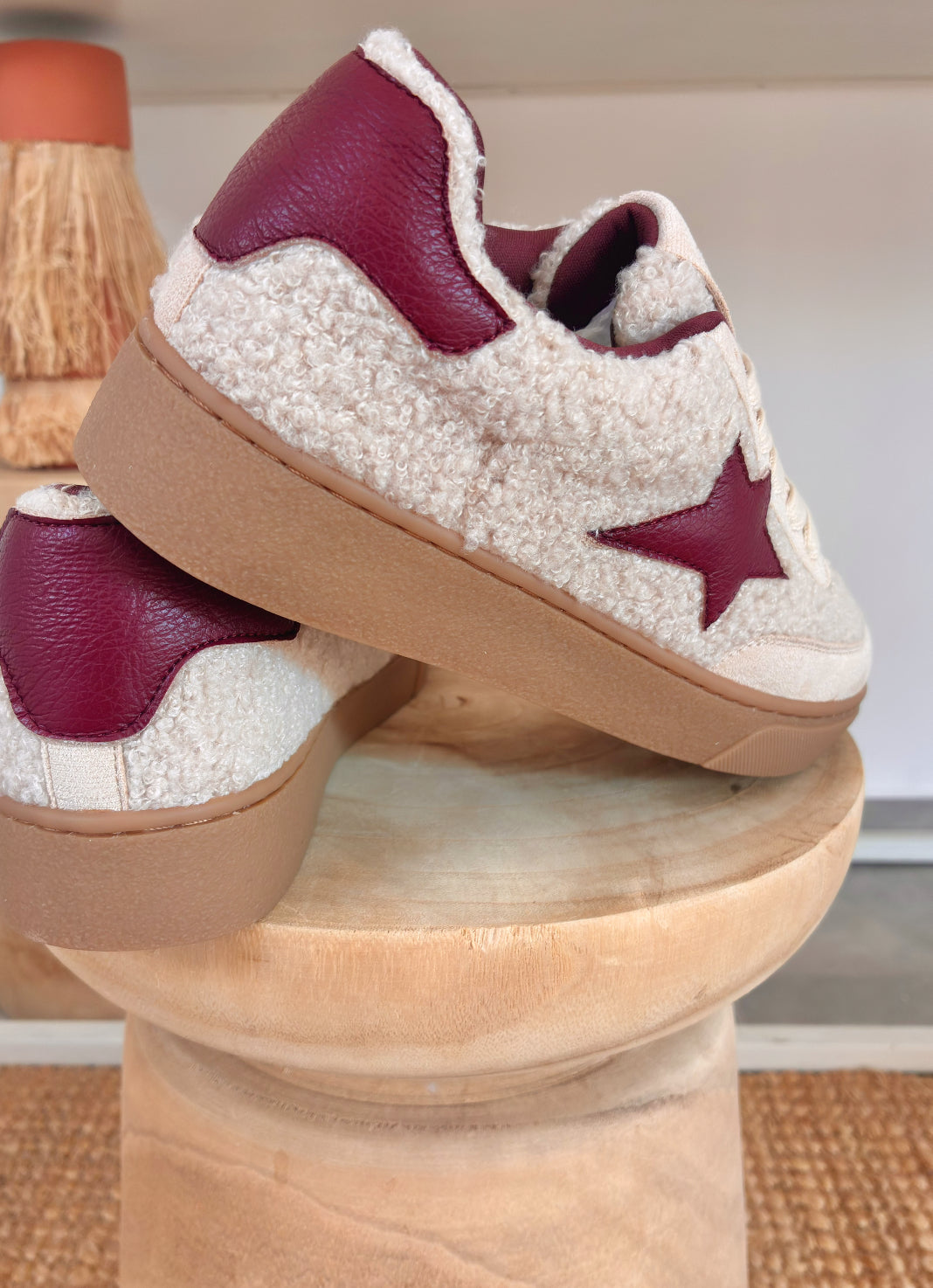 Baskets beiges moumoutes  SAMBA