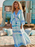 Load and play video in Gallery viewer, ✨ Robe Longue Tie and Dye Bohème JASMINE sequins💫
