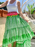 Load image into Gallery viewer, Green PALMA skirt
